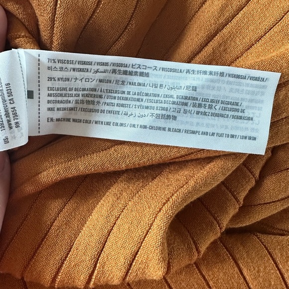 Abercrombie & Fitch Knit  Tank Dress Brown Size M - Picture 7 of 8